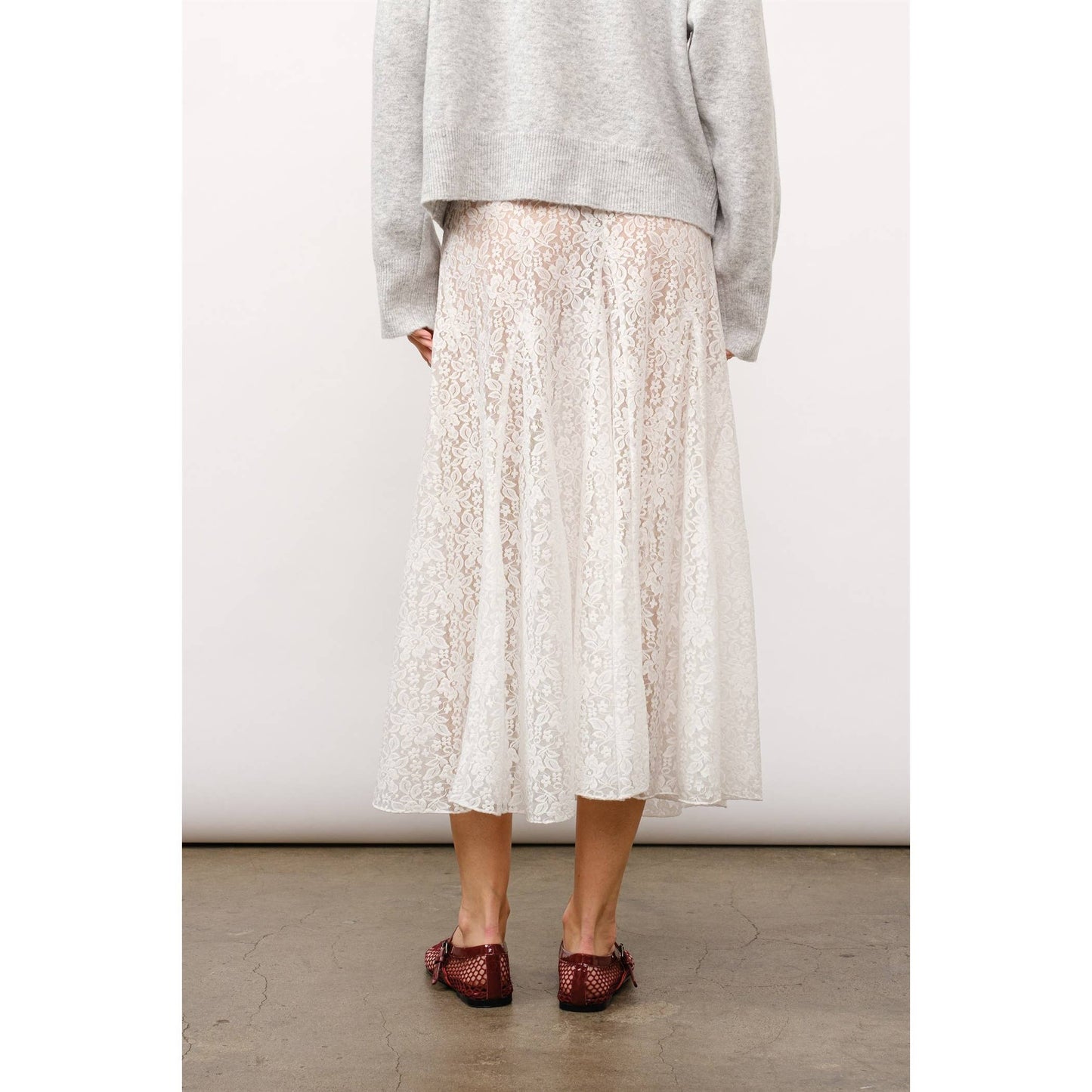 Roslina Lace Maxi Skirt