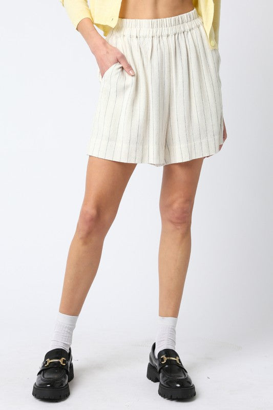 Breezy Stripe Short| last one size small