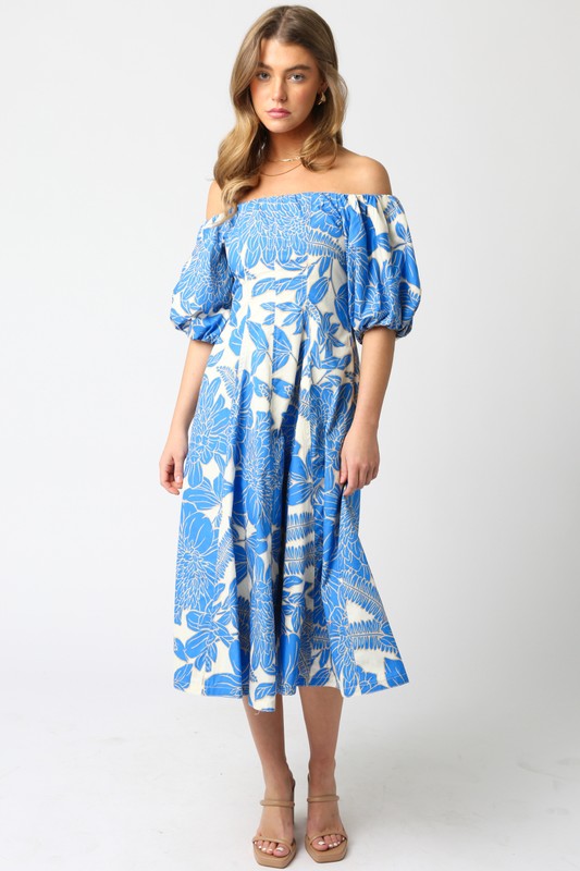 Azulejo Midi Dress| sizes small left
