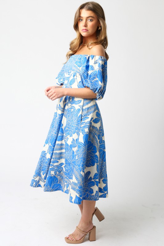 Azulejo Midi Dress| sizes small left