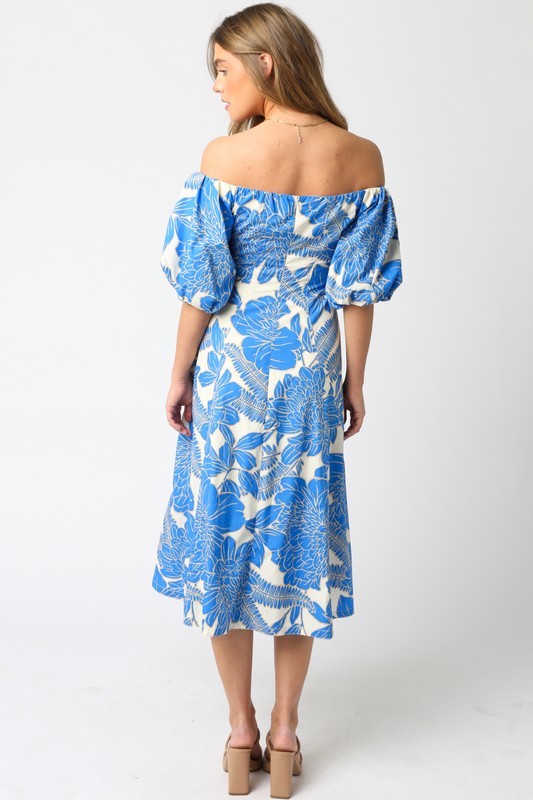 Azulejo Midi Dress| sizes small left