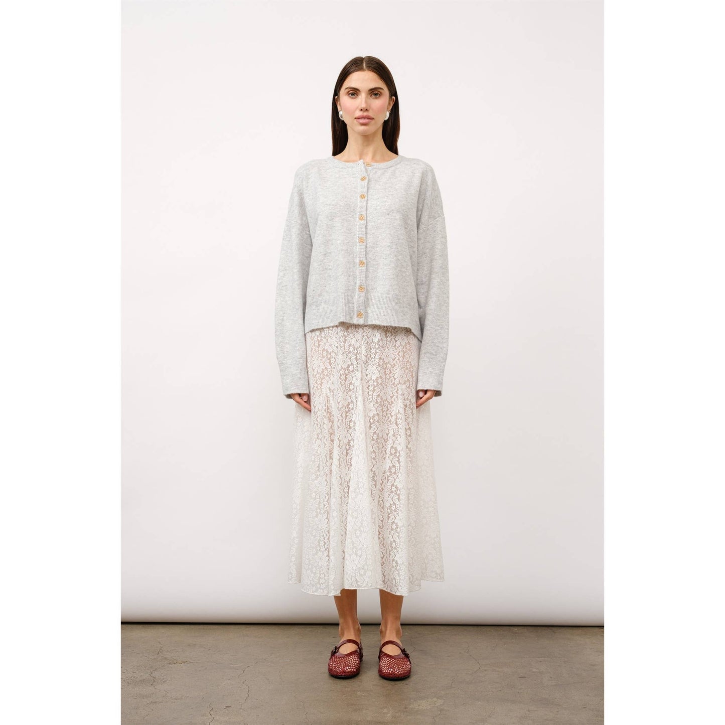 Roslina Lace Maxi Skirt
