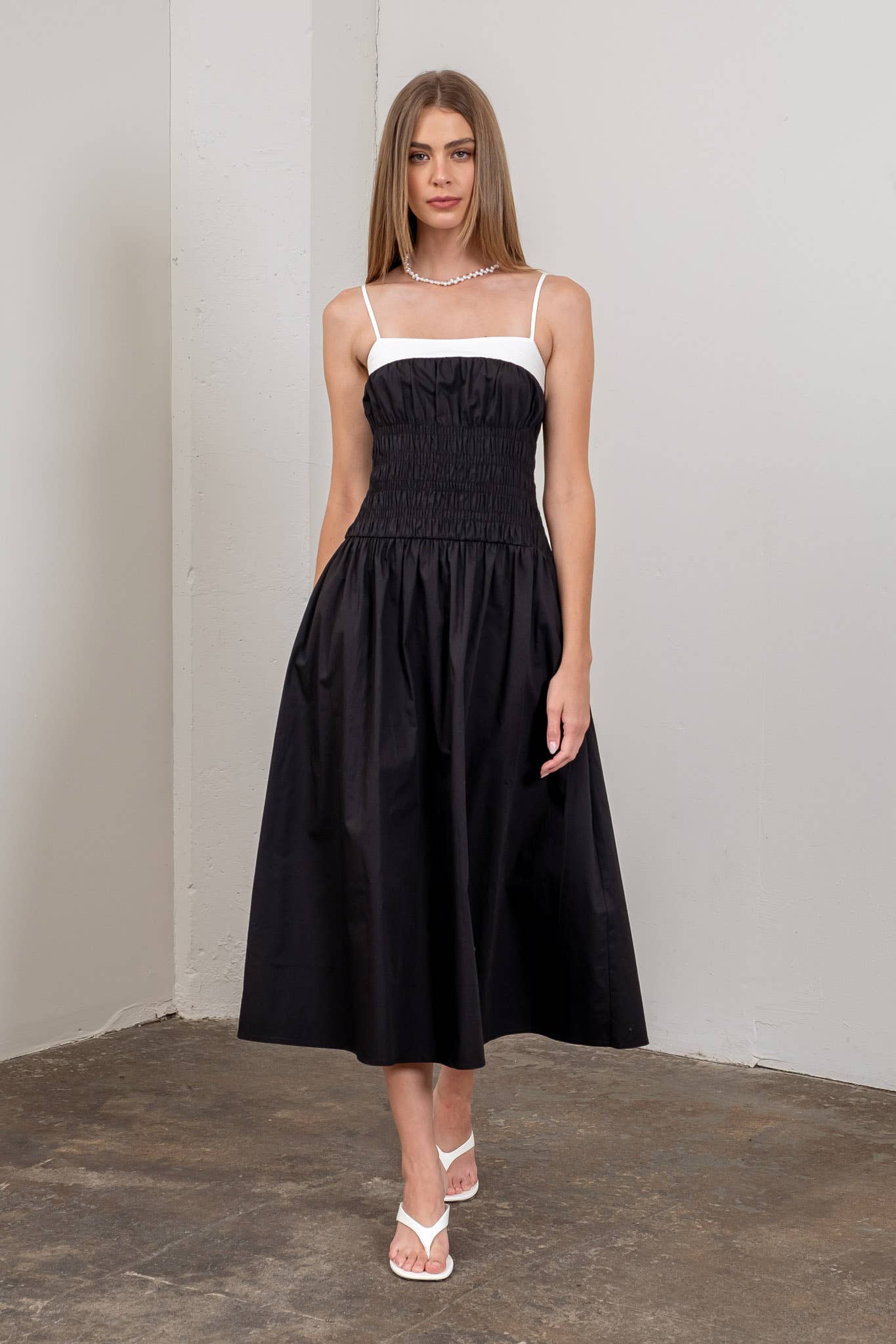 Rebecca Black Midi Dress | last one size small CHICTIQUE Rebecca Black Midi Dress | last one size small CHICTIQUE