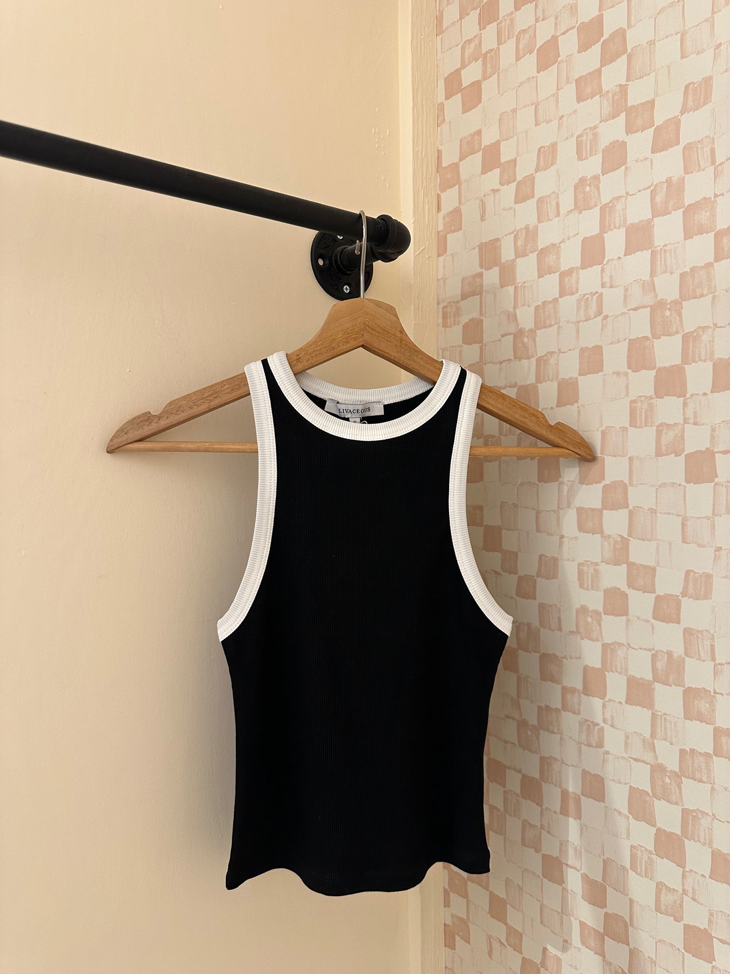 Sage Black Tank