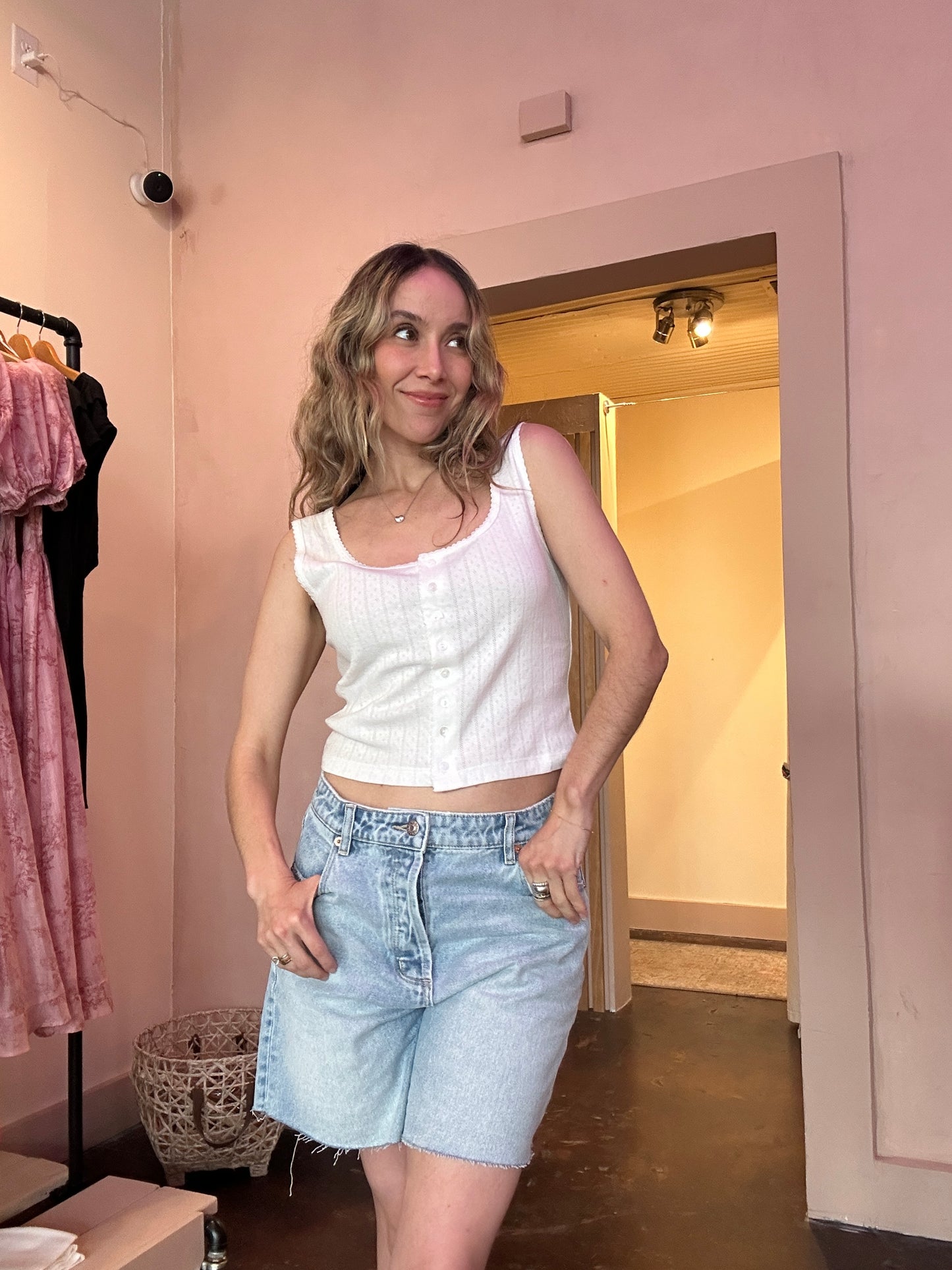 90s Relaxed Short - Light Blue Vintage