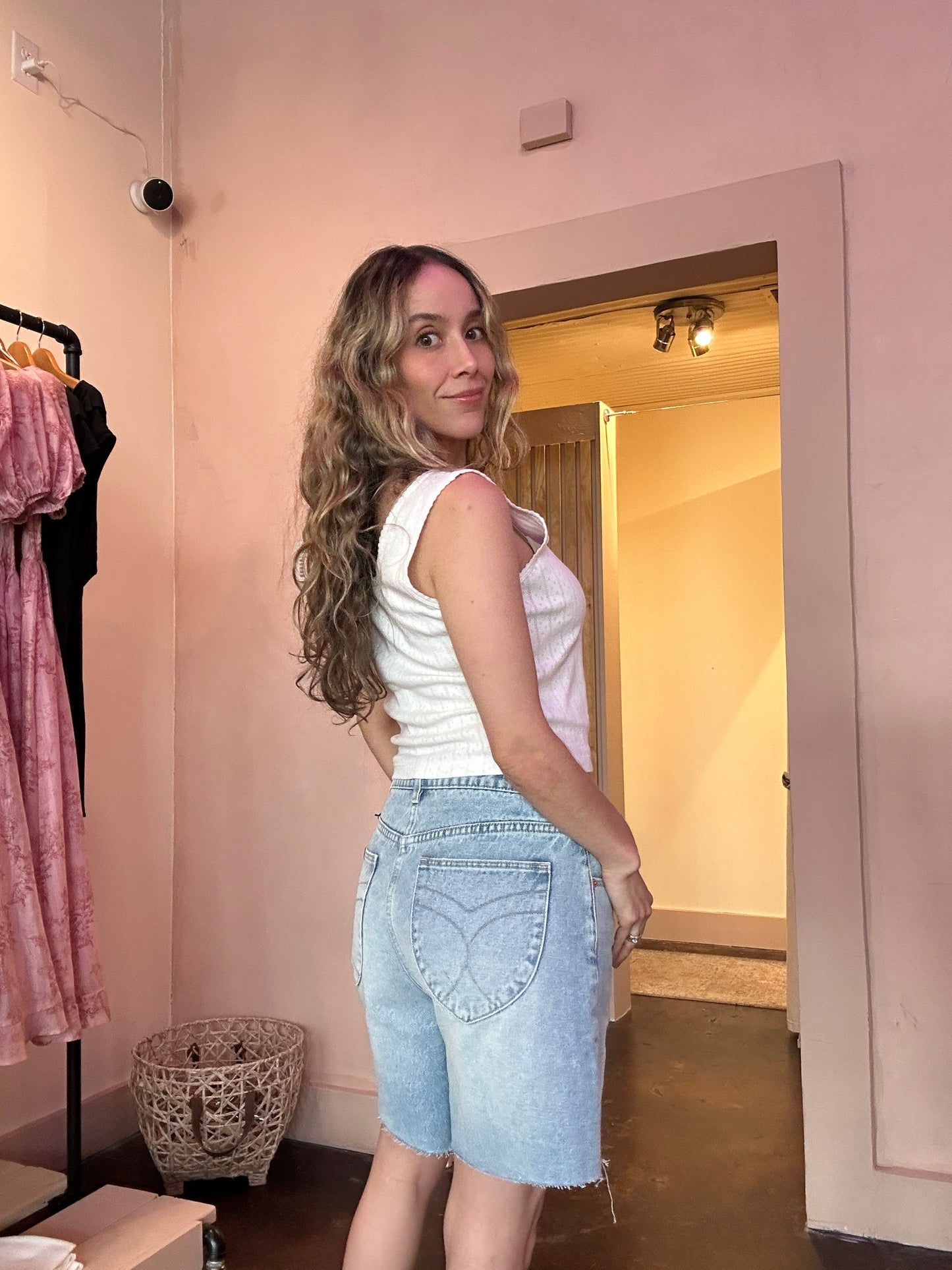 90s Relaxed Short - Light Blue Vintage