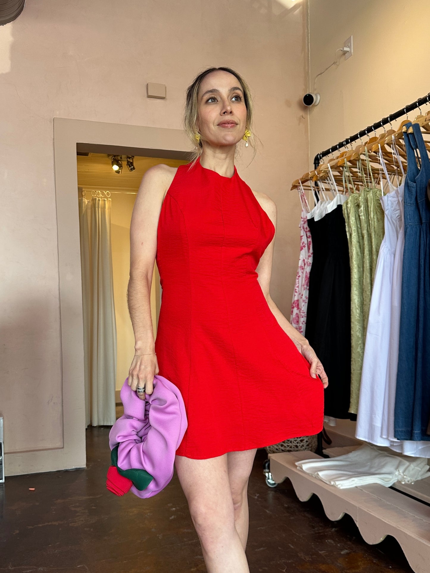 Emma Mini Red Dress