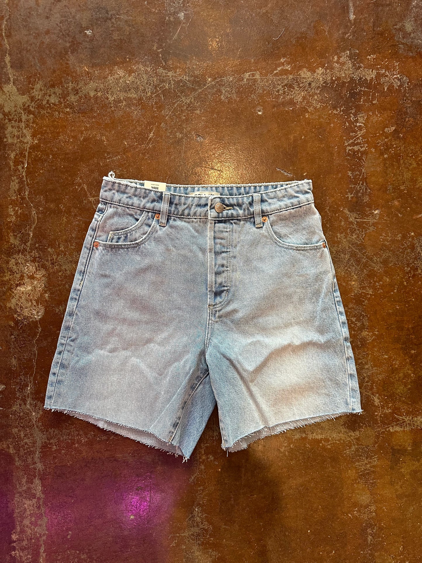 90s Relaxed Short - Light Blue Vintage