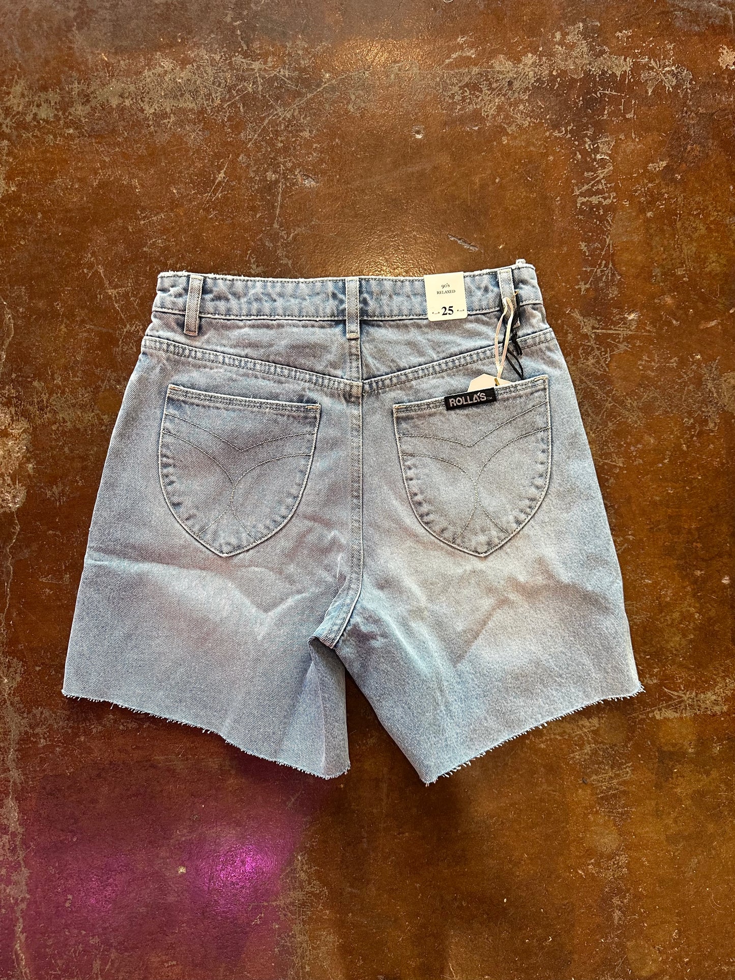 90s Relaxed Short - Light Blue Vintage