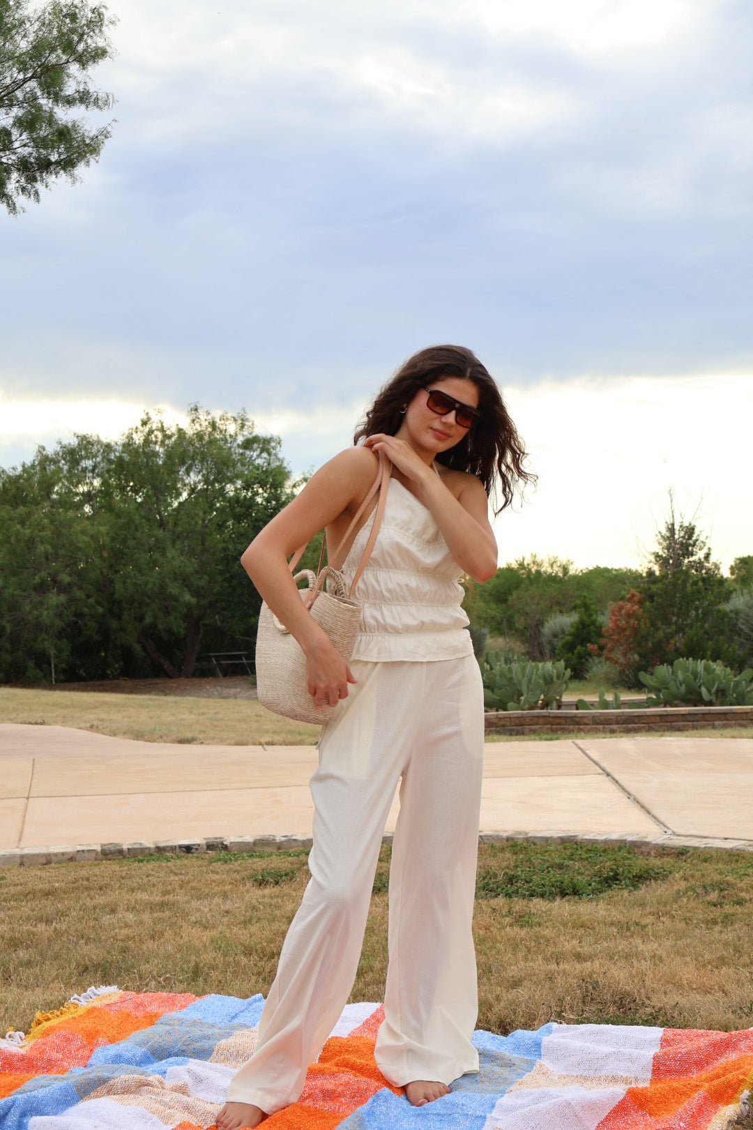 Alejo Ivory Pants