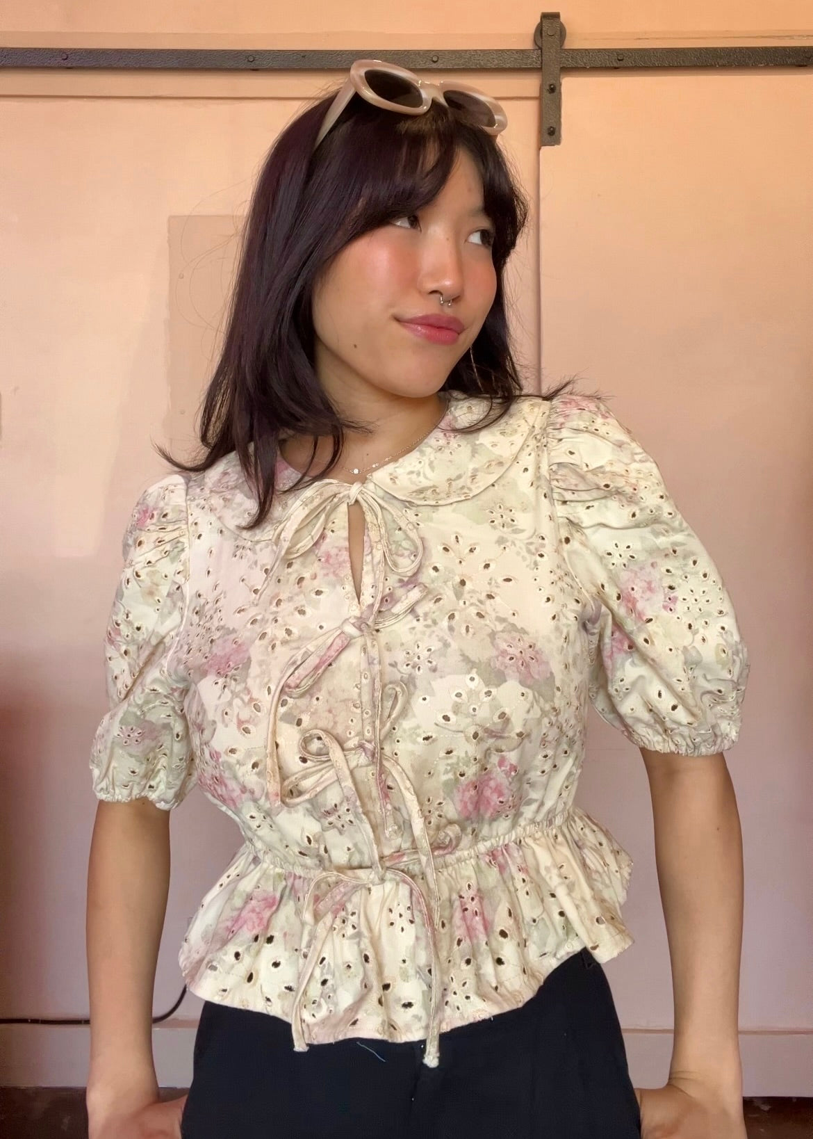 Ines Eyelet Blouse