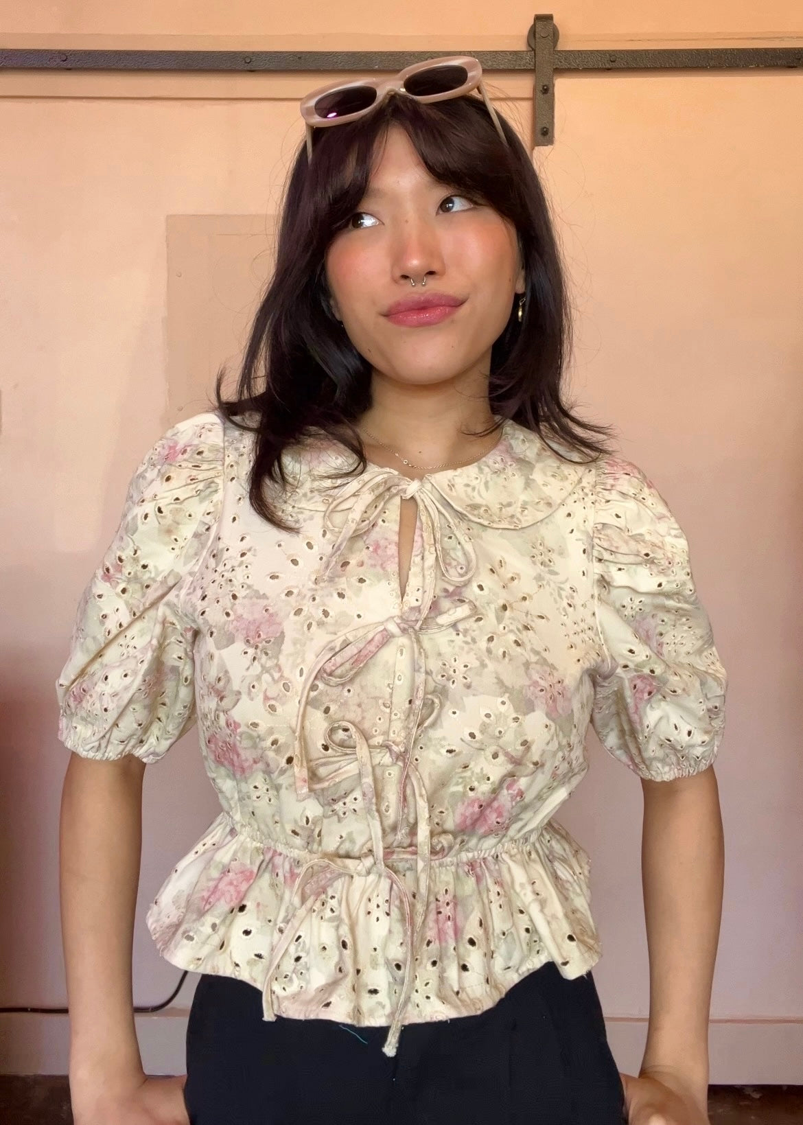 Ines Eyelet Blouse