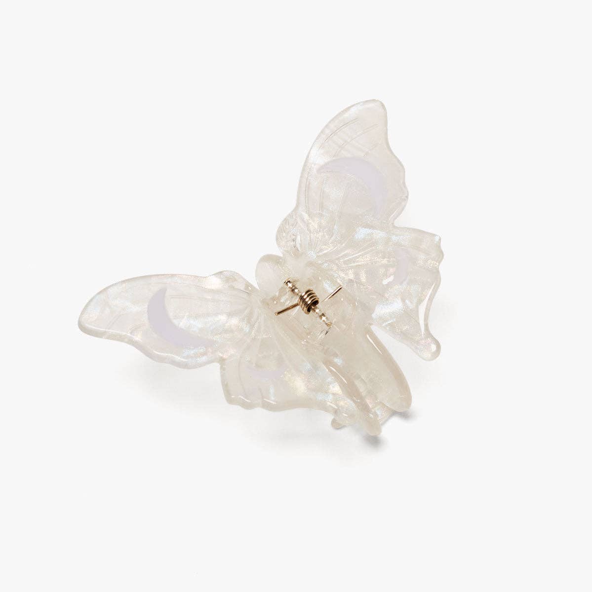 White Moth Hair Claw