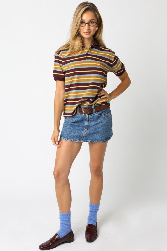 Stevie Striped Polo