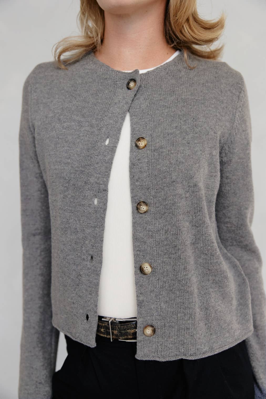 Molly Grey Cardigan