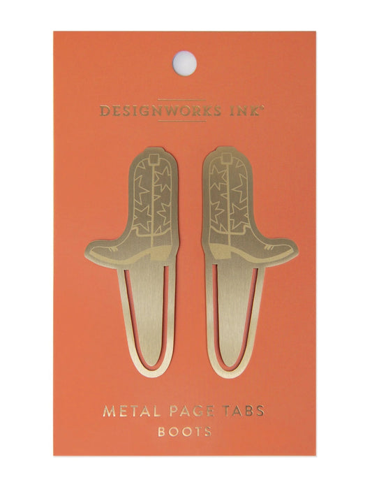 Metal Page Tabs - Boots
