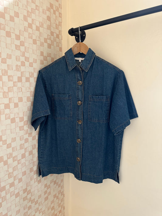 Rivet Denim Top