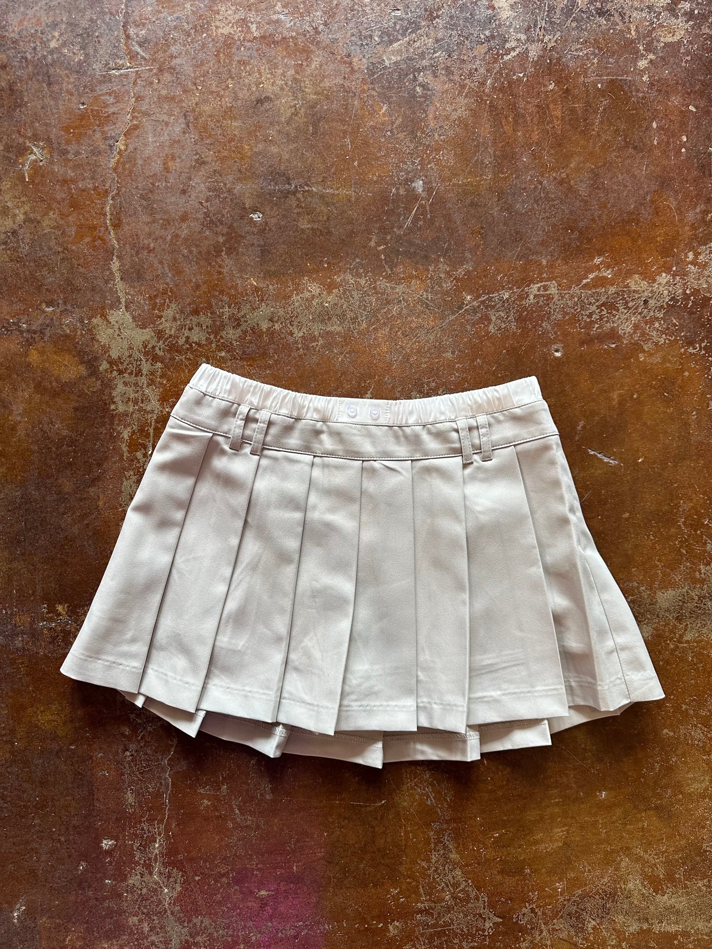 Fennel Pleated Skort