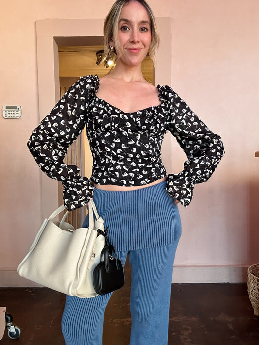 Claudia Bow Top