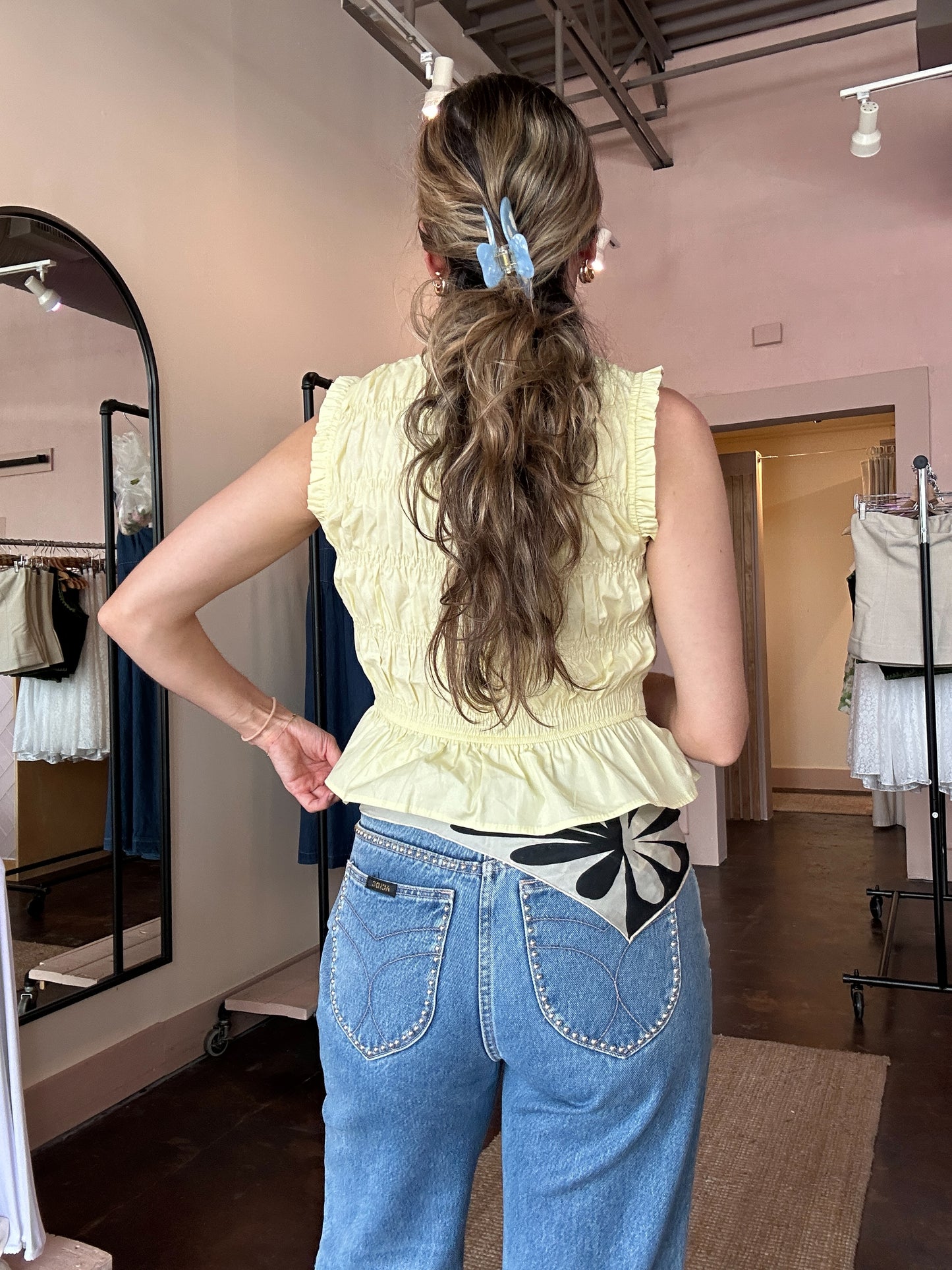 Natasha Butter Top