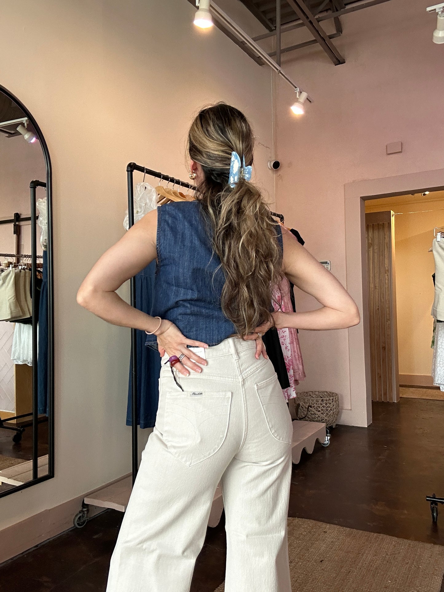 Bella Denim Top