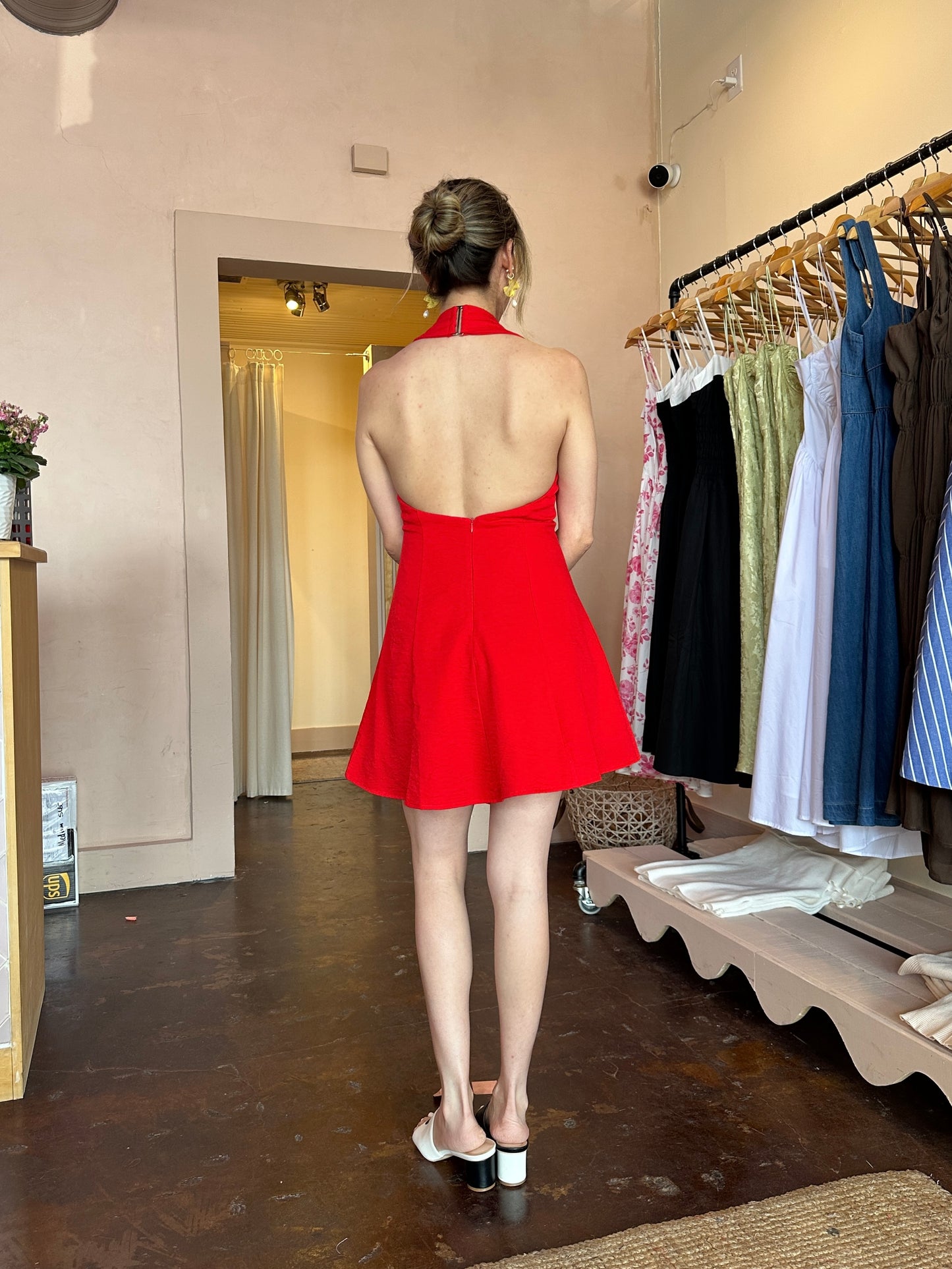 Emma Mini Red Dress