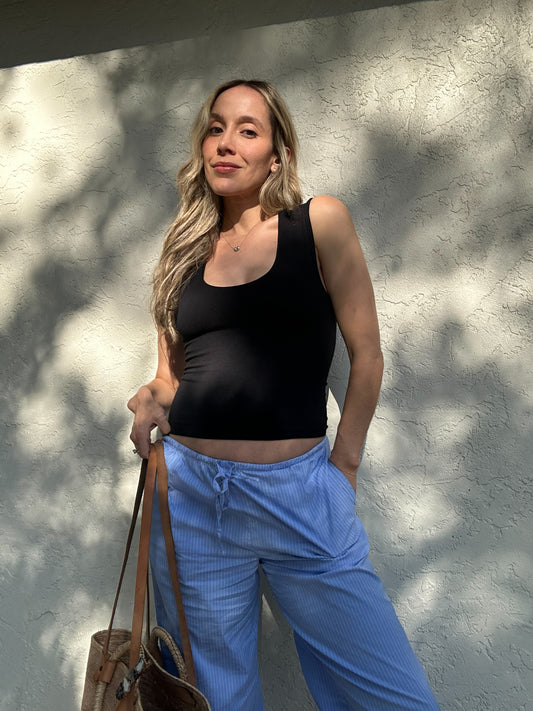 Jet Black Top