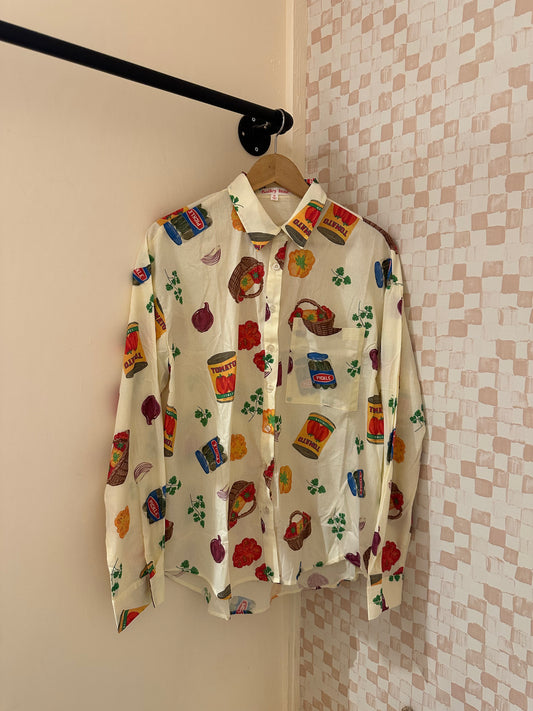Fixins Button Down Top