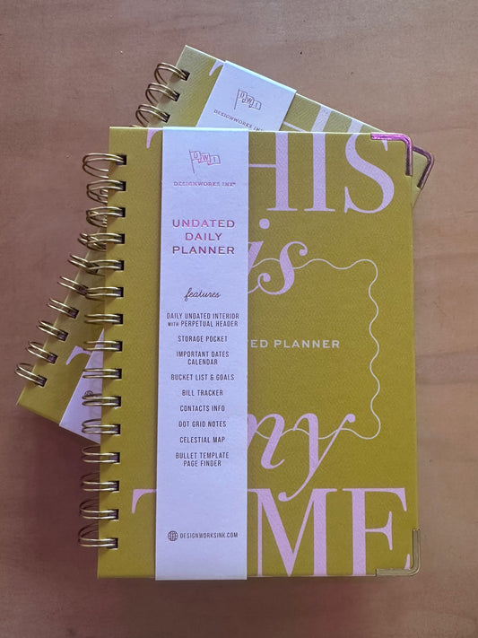 This Is My Time Planner