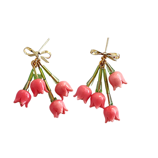 Tulips Bouquet Earrings