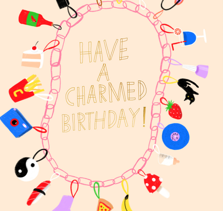 CHARMED BIRTHDAY  - Birthday Card